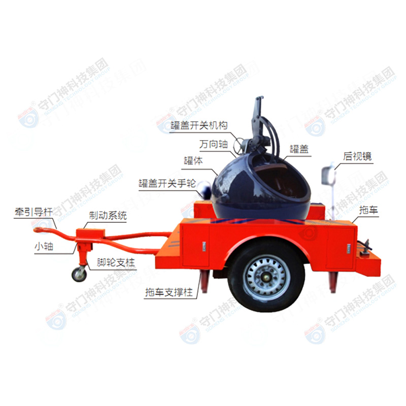 拖車(chē)式防爆球FBQ702-703 拖車(chē)式防爆球FBQ702-703